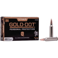 Speer Gold Dot .223 55 Grain Soft Point Centerfire Rifle Ammunition