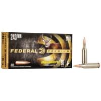 Federal Premium Berger Hybrid Hunter 243 Win 95 Grain Berger Hybrid Centerfire Rifle Ammunition