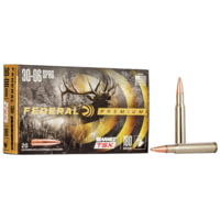 Federal Premium Barnes TSX .30-06 Springfield 180 Grain Barnes Triple-Shock X Centerfire Rifle Ammunition