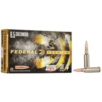 Federal Premium Barnes TSX 6.5 Creedmoor 130 Grain Barnes Triple-Shock X Centerfire Rifle Ammunition