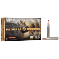 Federal Premium VITAL-SHOK 7mm Magnum 150 Grain Nosler Ballistic Tip Centerfire Rifle Ammunition