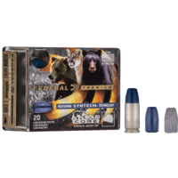 Federal Premium 9mm Luger +P 147 Grain Solid Core Synthetic Brass Centerfire Pistol Ammunition