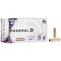 Federal Premium Train &amp; Protect 357 Magnum 125 Grain Versatile Hollow Point Brass Centerfire Pistol Ammunition