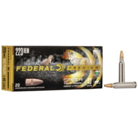 Federal Premium V-SHOK .223 Remington 43 grain Speer TNT Green Hollow Point Centerfire Rifle Ammunition