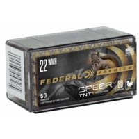 Federal Premium Varmint &amp; Predator TNT .22 Winchester Magnum Rimfire 30 Grain Hollow Point Rimfire Ammunition