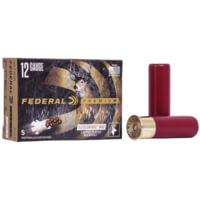 Federal Premium Vital Shok 12 Gauge 12 Pellets Buckshot with Flitecontrol Wad Shotgun Ammunition