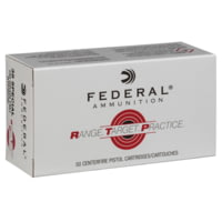 Federal RTP38130 Range And Target 38 Special 130 Gr Full Metal Jacket (FMJ) 50