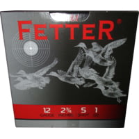 Fetter 12 Gauge 5 Shot 2.75'' Shotgun Ammunition
