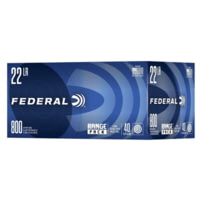 Federal Range Pack Rimfire Ammunition .22LR 40gr LRN 1200 fps 3200/ct Case 4-800/ct Boxes 4FEA4F83