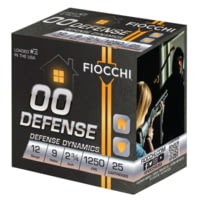 Fiocchi Defense Limited Special Run 12 Gauge 2.75&quot; 00 Buck Shotgun Buckshot Ammunition