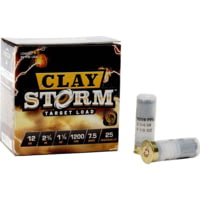 Fiocchi Clay Storm 1200 fps 12 Gauge 1 1/8 oz 2 3/4'' Shotgun Ammunition