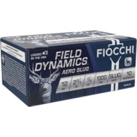 Fiocchi Field Dynamics Aero 12 Gauge 7/8 oz 2.75in Shotgun Slugs Ammunition