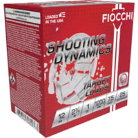 Fiocchi Shooting Dynamics 12 Gauge 1oz 2.75" Shotgun Ammunition