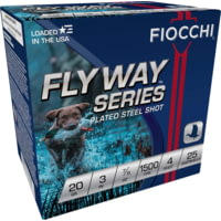 Fiocchi Flyway 20 Gauge 7/8oz 3in 4 Size Shotgun Ammunition