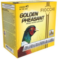 Fiocchi Golden Pheasant 16 Gauge 1 1/8oz 2.75in 6 Size Shotgun Ammunition