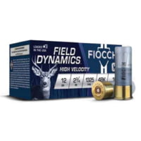 Fiocchi Hi Velocity Field Box 12 Gauge 1BK 9 Pellets 2.75in Shotgun Buckshot Ammunition