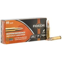 Fiocchi Hyperformance .223 Rem 50 Grain Hollow Point Brass Rifle Ammunition