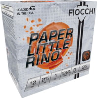 Fiocchi Little Rino 12 Gauge 1 oz 2 3/4in 8 Shot Shotgun Ammunition