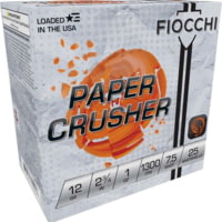 Fiocchi Paper Crusher 12 Gauge 1 oz 2 3/4in Shotgun Ammunition
