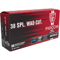 Fiocchi Range Dynamics .38 Special 148 Grain LDWC Brass Cased Pistol Ammunition