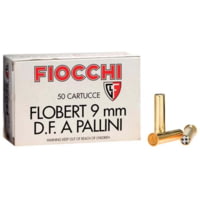 Fiocchi Rimfire 9mm Flobert 9 Grain Shotshell Brass Ammunition