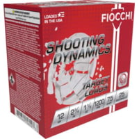 Fiocchi Shootng Dynmcs 12 Gauge 1 1/8oz 2.75in 7 1/2 Shot 1200 Shotgun Ammunition