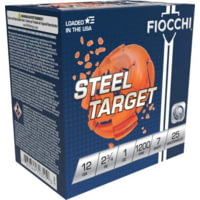 Fiocchi Steel Target Low Recoil 12 Gauge 2.75in 1oz 7 Shot Shotgun Ammunition