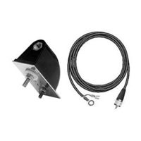 FIRESTIK Molded Side Mount w/18ft Fire-Flex Coax - w/Lugs