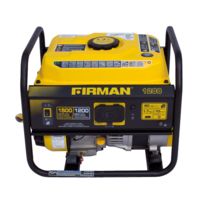 Firman Power and Equipment 1500/1200 Watt Gas Recoil Start Generator, cETL, CARB