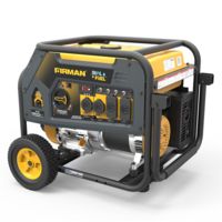 Firman Power and Equipment 7100/5700 Watt Dual Fuel Recoil Start Generator, CARB