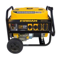 Firman Power and Equipment 7100/5700 Watt, Gas Powered Performance Portable Generator