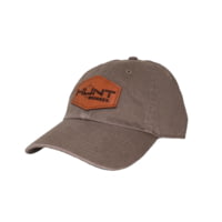 Fish Monkey Hunt Genuine Leather Applique Hat