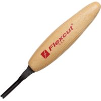 Flexcut Micro Deep U-Gouge 3mm Fixed Blade Knife