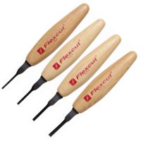 Flexcut Parting Micro Tool Set 60 degree,1.75in
