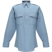 Flying Cross Deluxe Tropical Long Sleeve Shirt w/ Pleated Pockets - Men's