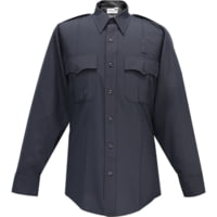 Flying Cross Justice Poly/Wool Long Sleeve Shirt w/ Pleated Pockets - Men's