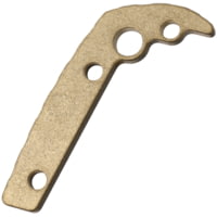 Flytanium AD 20.5 Backspacer Brass Fixed Blade Knife