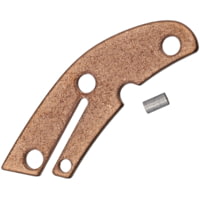 Flytanium Delica Backspacer Copper Fixed Blade Knife