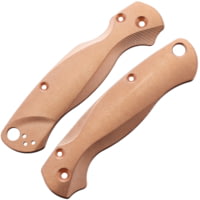 Flytanium PM2 Lotus Scales Copper SW Fixed Blade Knife