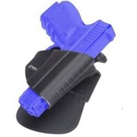 Fobus Level 2 Thumb Lever Roto Holster, Right Hand - Glock 17 / 19 / 22 / 23 / 31 / 32 / 34 / 35 GL2PBRBSP