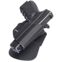 Fobus Level 2 Thumb Lever Roto Holster, Right Hand - Roto-Belt 2 1/4 - Glock 26 / 27 / 33 GL26PBRB214