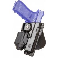 Fobus Paddle Tactical Speed Holster - Fits Glock 19, 23, 32 holds Handgun with Laser or Light GLT19