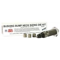 Forster Bushing Bump Neck Sizing Die and three Neck Bushings