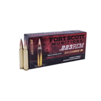 Fort Scott Munitions 223 Rem 55 Grain Centerfire Rifle Ammunition