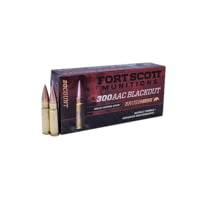 Fort Scott Munitions 300AAC BLACKOUT 115 Grain Centerfire Rifle Ammunition