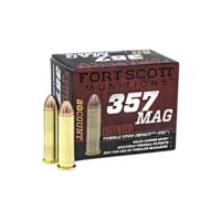 Fort Scott Munitions 357 MAGNUM 125 Grain Centerfire Pistol Ammunition
