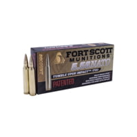 Fort Scott Munitions 5.56 NATO Brass 62 Grain Centerfire Rifle Ammunition