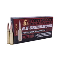 Fort Scott Munitions 6.5 CREEDMOOR 130 Grain Centerfire Rifle Ammunition