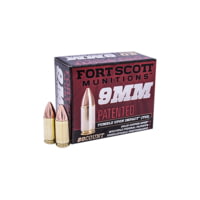 Fort Scott Munitions 9MM 115 Grain Centerfire Pistol Ammunition