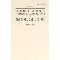 Fox Outdoor Carbine, CAL. .30, M1 Technical Bulletin